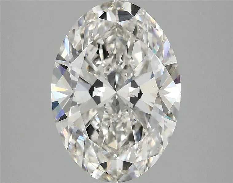 3.00ct Oval Lab Grown Diamond (Colour G, Clarity VS2, IGI Certified)